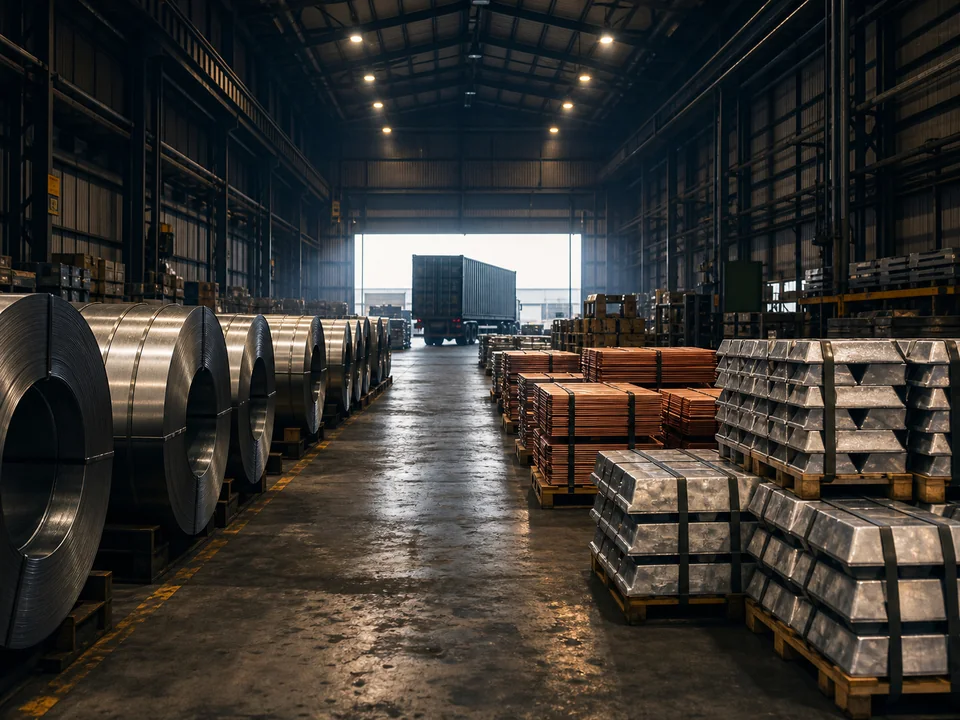 Organized metals inventory for strategic commercial supply